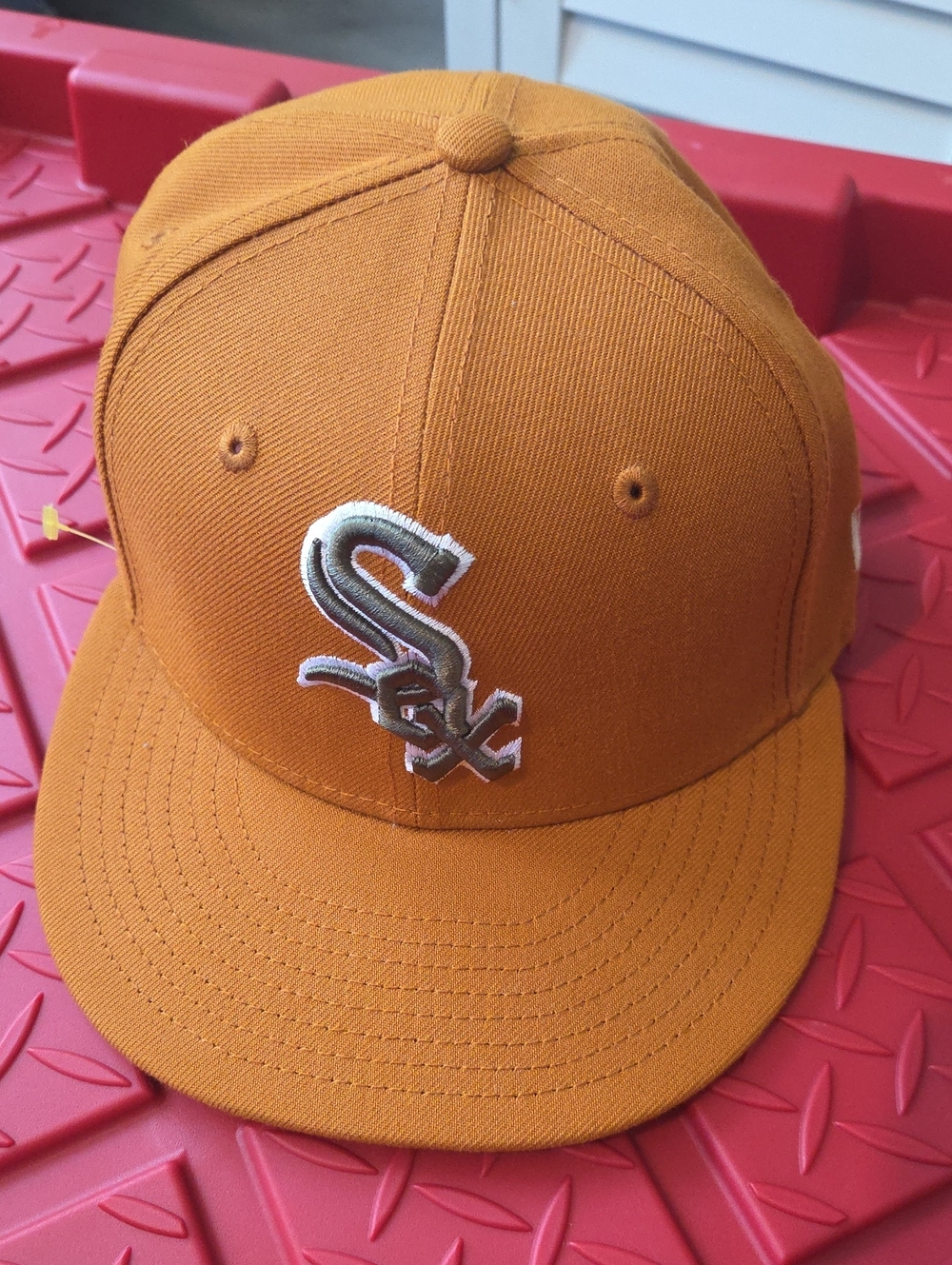 New Era Chicago White Sox Mustard Fitted Hat